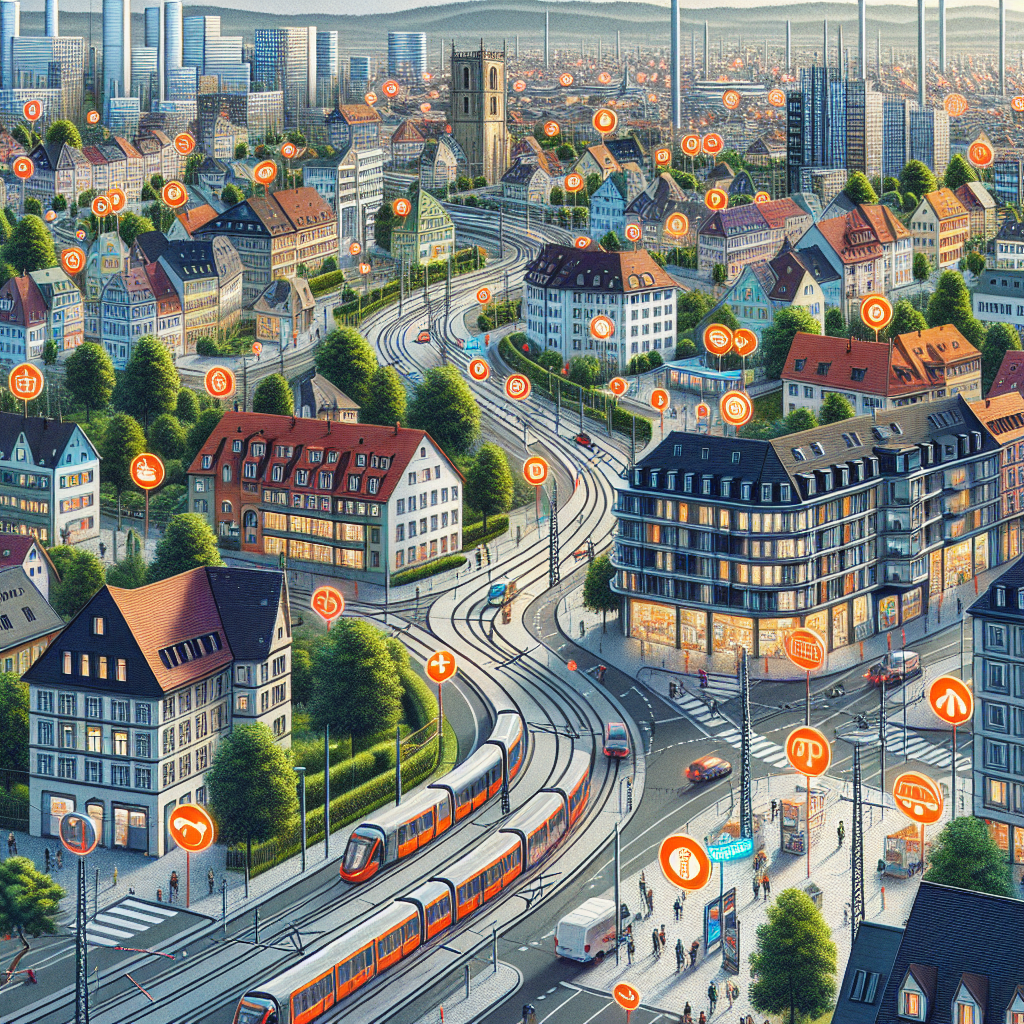 Einfluss der Infrastruktur auf Mietspiegel in Stuttgart Riedenberg